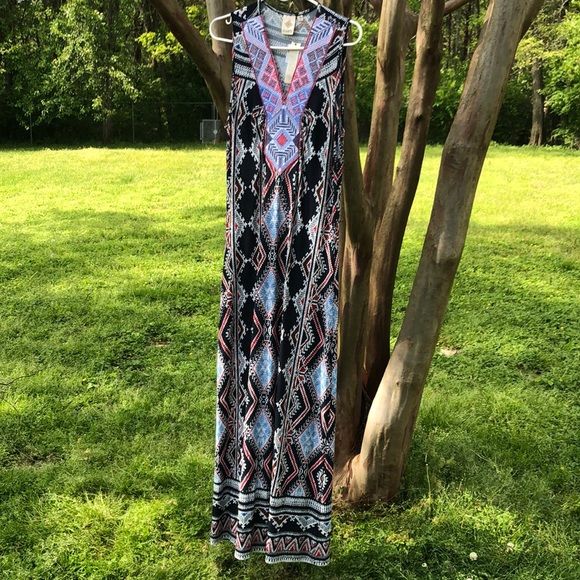 Alkamy BOHO Maxi Dress - NWT - Spring & Summer - Picture 2 of 9
